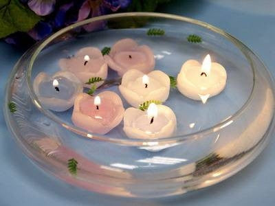 Floating Candle Bowl - 10"