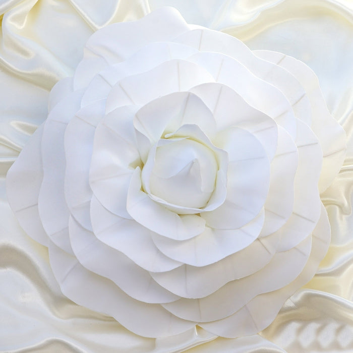 2 Pack 20" Large Real Touch Artificial Foam Craft Roses