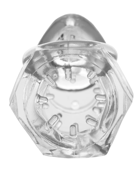 2.0 Nubbed Detained Soft Body Chastity Cage Image 2
