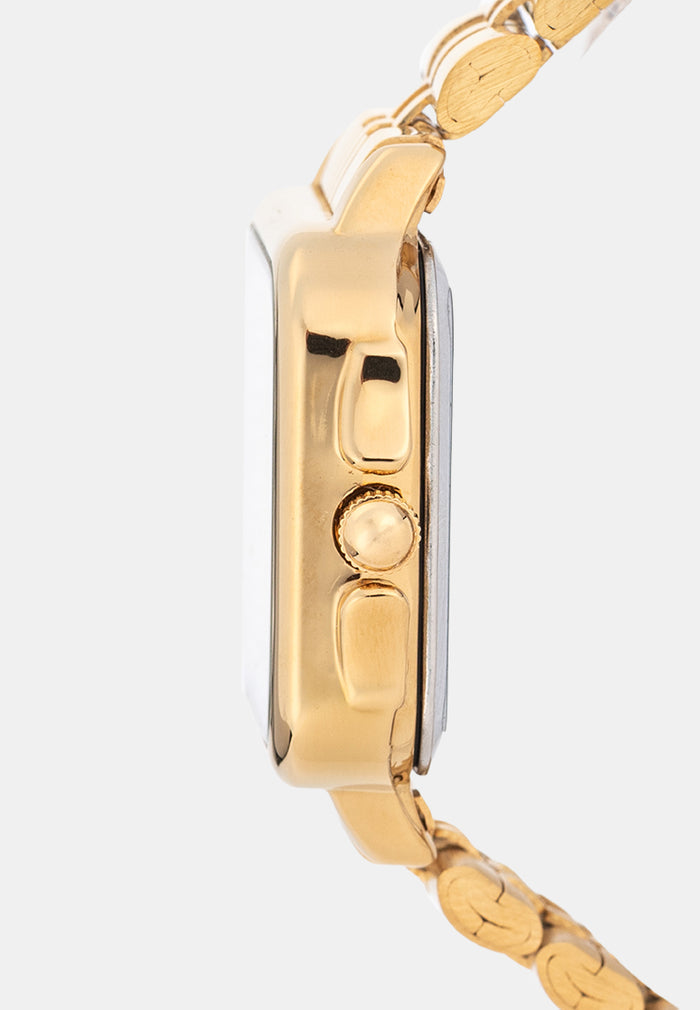Valentino 20122573-GOLD-GOLD DIAL Analog Stainless Band Watch for Women-Watch Portal Philippines