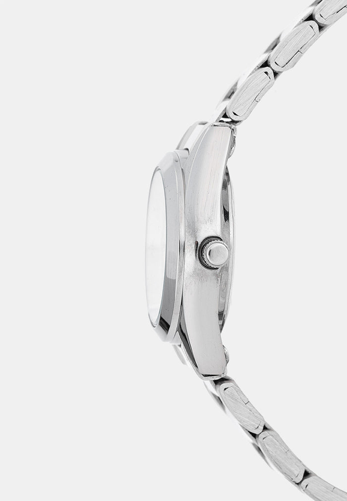 Valentino 20122593-WHITE DIAL Analog Stainless Band Watch for Women-Watch Portal Philippines