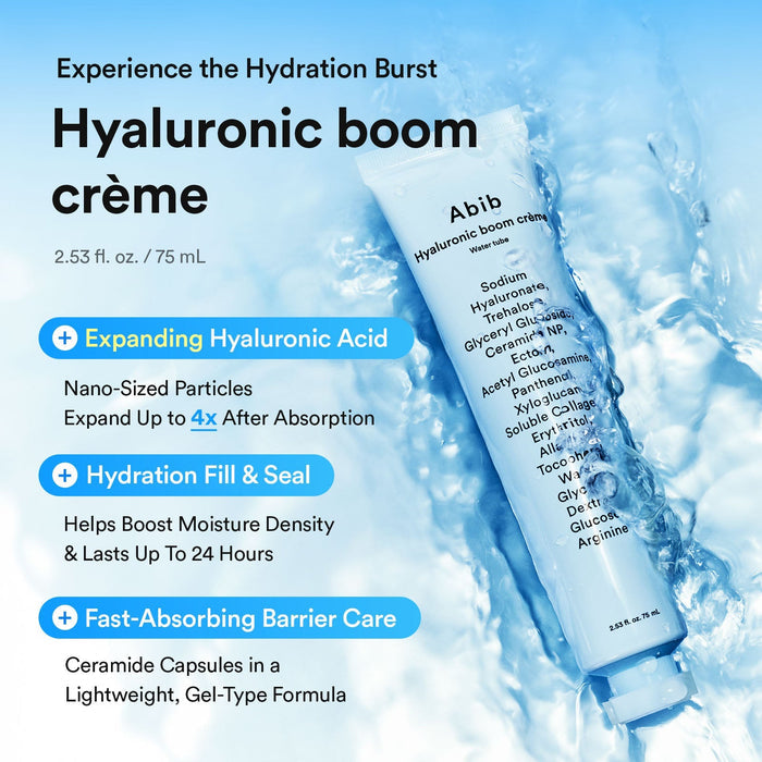 ABIB Hyaluronic Boom Crème Water Tube – 75ml creative image