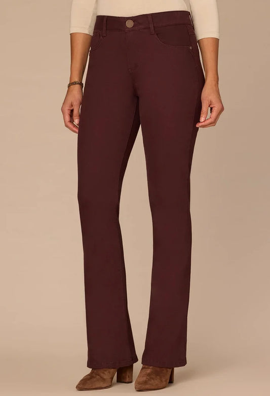 "Ab"solution Mid-Rise Itty Bitty Boot Trousers