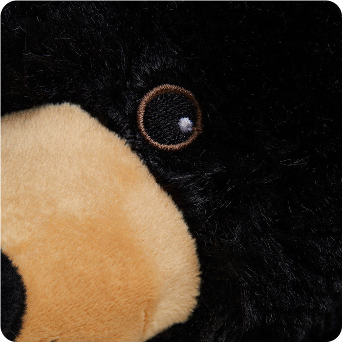 Microwavable Black Bear Heating Pad Warmies