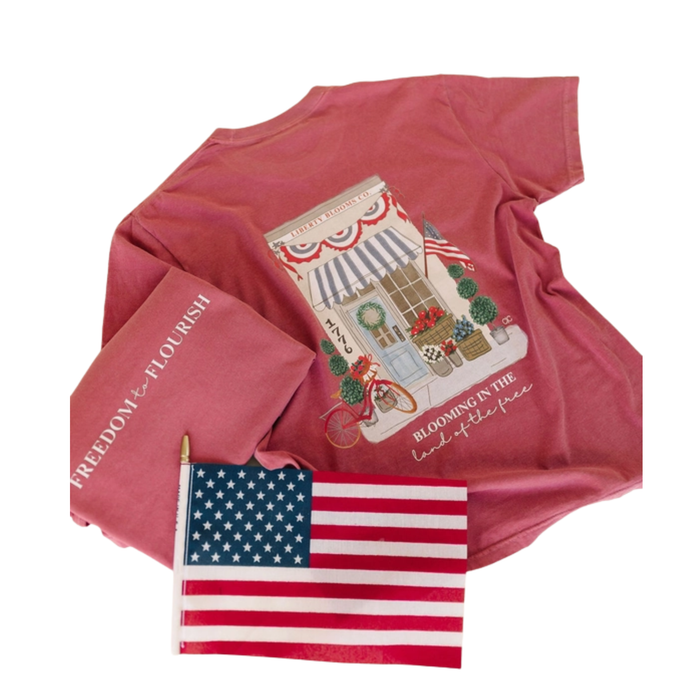 Blooming in the Land of the Free Tee