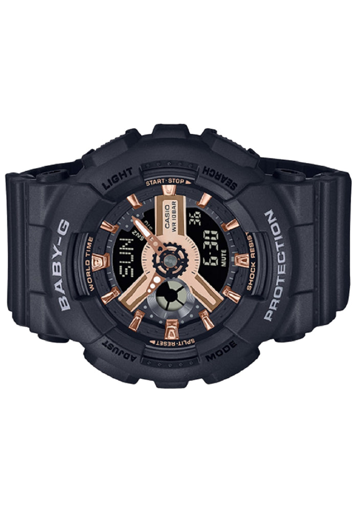 Casio Baby-g BA-110XRG-1A Digital Analog Rubber Strap Watch For Women-Watch Portal Philippines