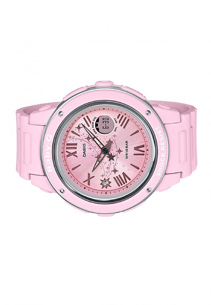 Casio Baby-g BGA-150ST-4A Digital Analog Rubber Strap Watch For Women-Watch Portal Philippines