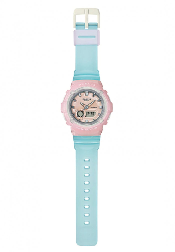 Casio Baby-g BGA-280-4A3 Digital Analog Rubber Strap Watch For Women-Watch Portal Philippines