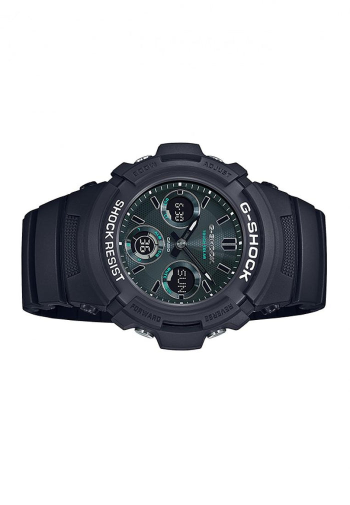 Casio G-shock AWR-M100SMG-1A Solar Digital Analog Rubber Strap Watch For Men-Watch Portal Philippines