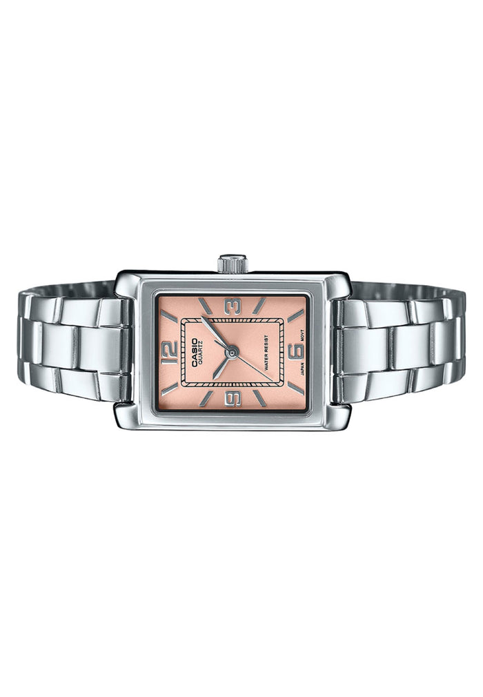 Casio LTP-1234DD-4A Analog Stainless Steel Strap Watch for Women-Watch Portal Philippines