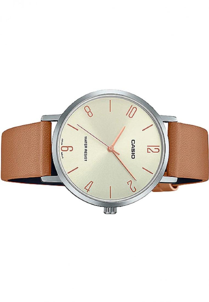 Casio LTP-VT01L-5B Analog Leather Strap Watch For Women-Watch Portal Philippines