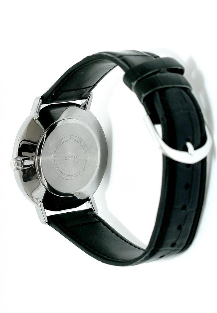 Casio MTP-VT01L-1B2 Analog Leather Strap Watch For Men-Watch Portal Philippines