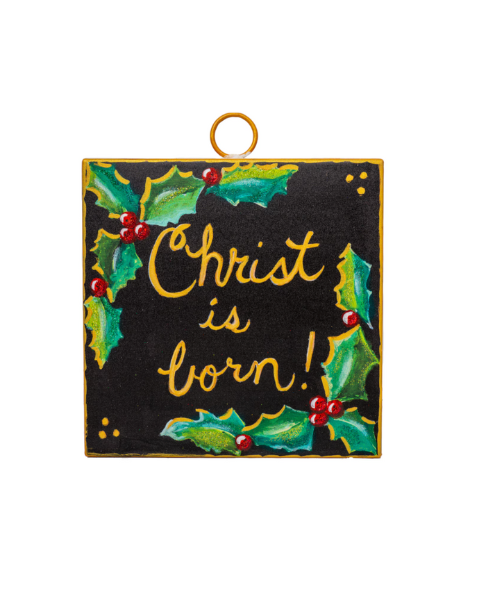 Christ is Born Charm