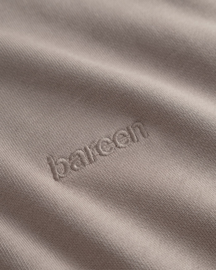 Classic Hoodie, Women - Embroidered Logo - Mocha