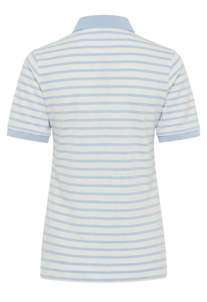 Cleo Striped Polo Shirt