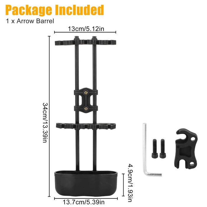 Compound Bow Quiver for Quick Release