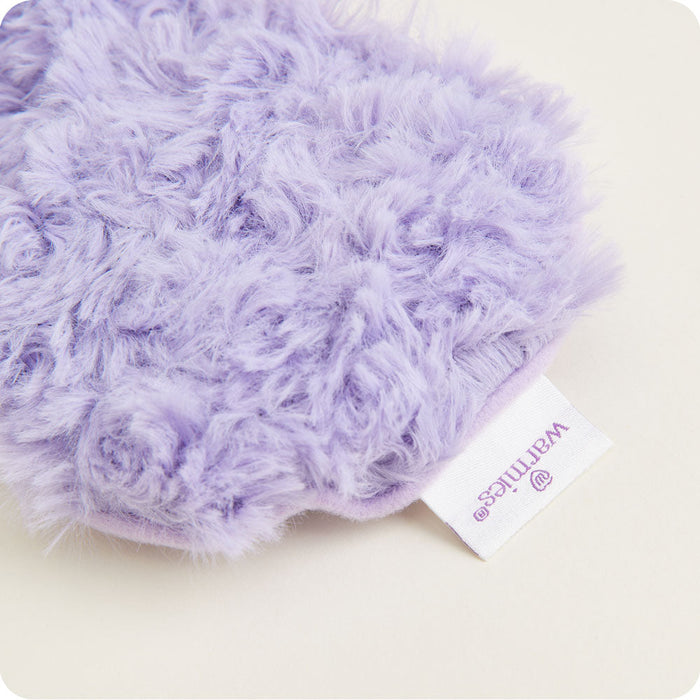 Sensory Comfort with Curly Purple Warmies Eye Mask