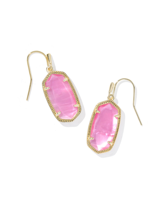 Dani Drop Earring in Gold Azalea Illusion