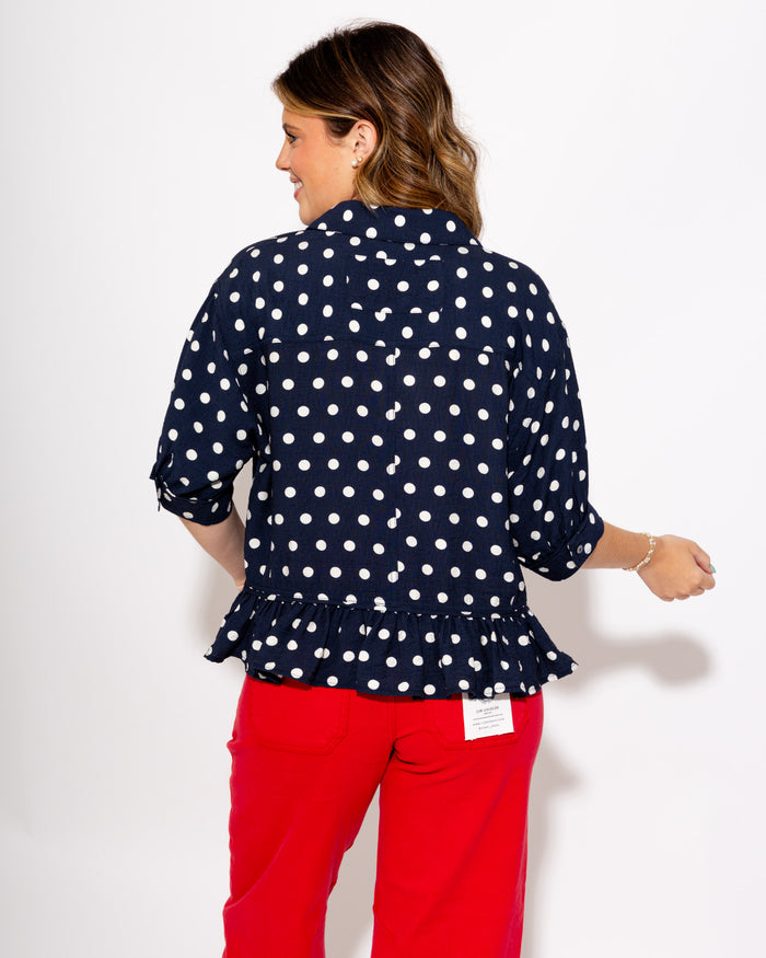 Easy Days Polka Dot Top