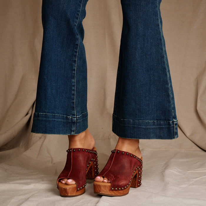 ECHO WOODEN SANDAL - Dingo1969