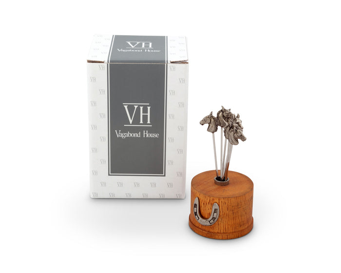 Equestrian Cheese Pick Set