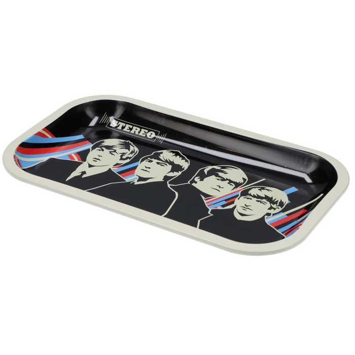 rock legends fab 4 rubber soul rolling tray medium