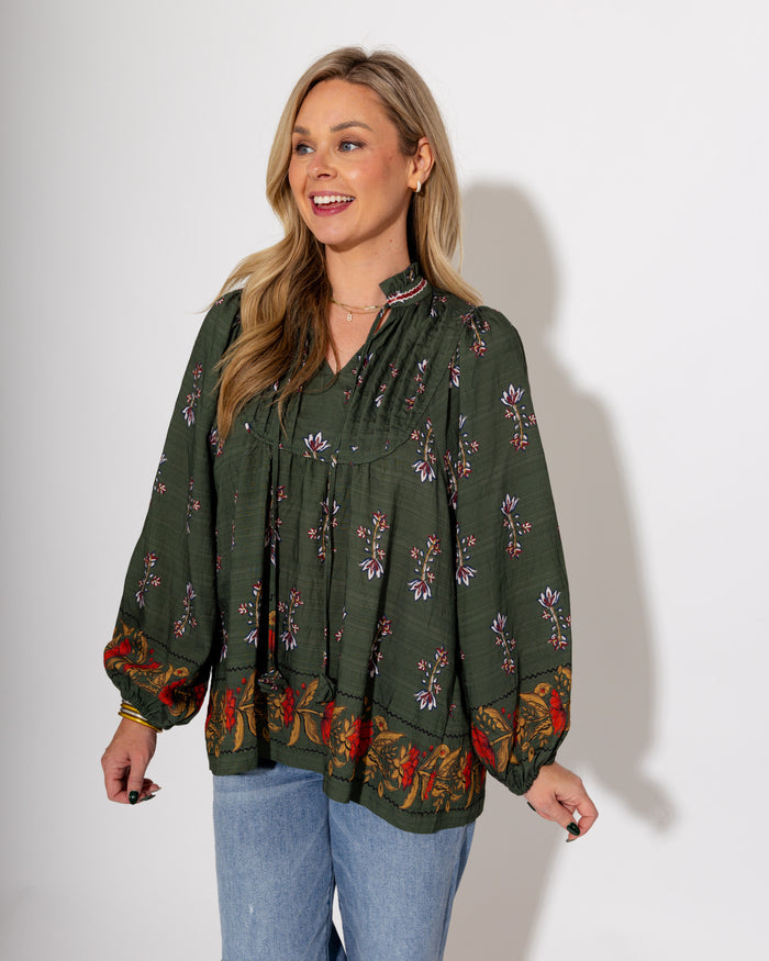 Flowy Florals Top