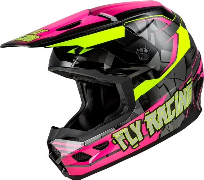 Fly Youth Kinetic Scorched Helmet
