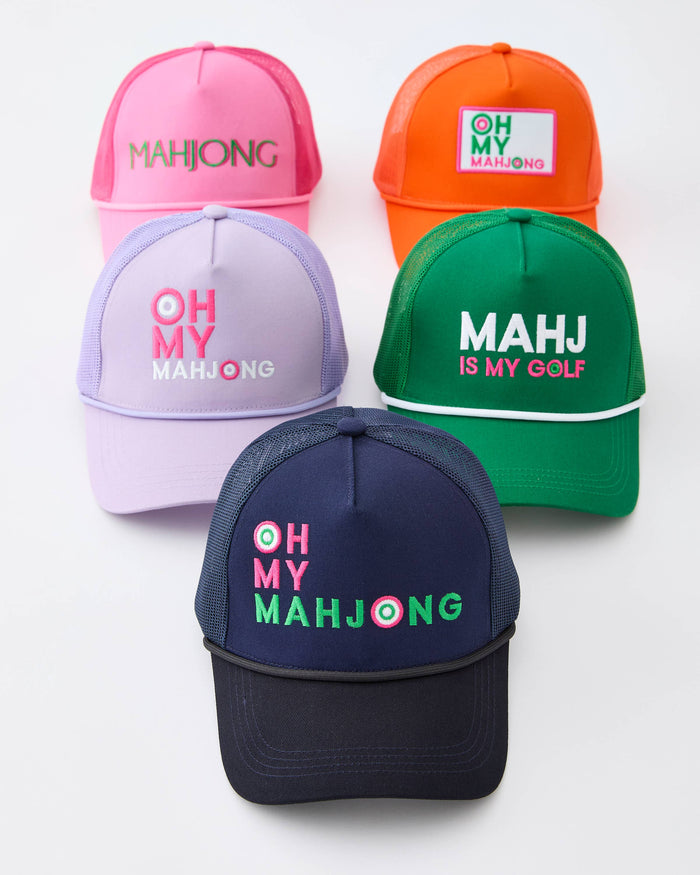 Green Oh My Mahjong Hat