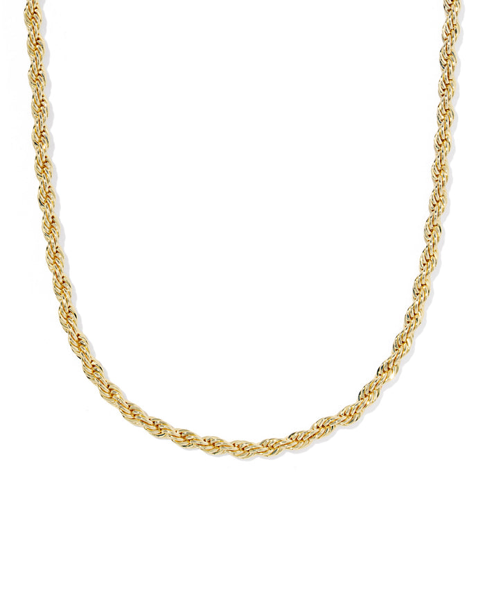 Isabelle Chain Necklace in Gold Metal