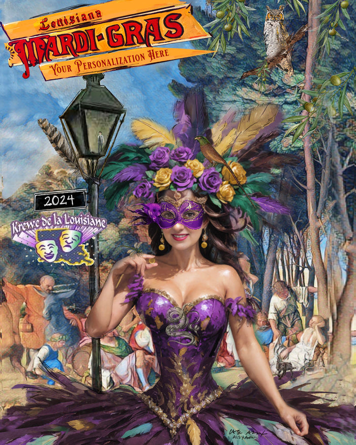Krewe de la Louisiane - Mardi Gras 2024