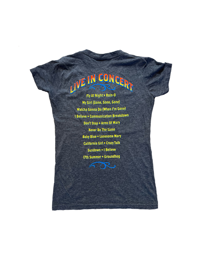 Logo Ladies V-Neck (Graphite Heather)