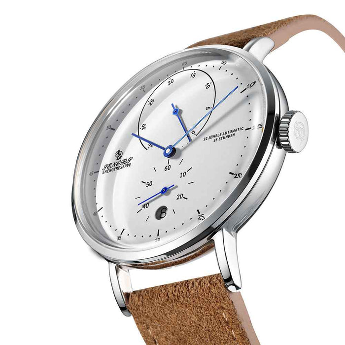 Men's Automatic Mechanical Watch – MIYOTA Japan Movement, 43mm Dial, 14mm, Stainless Steel, 30M Waterproof, Week Display