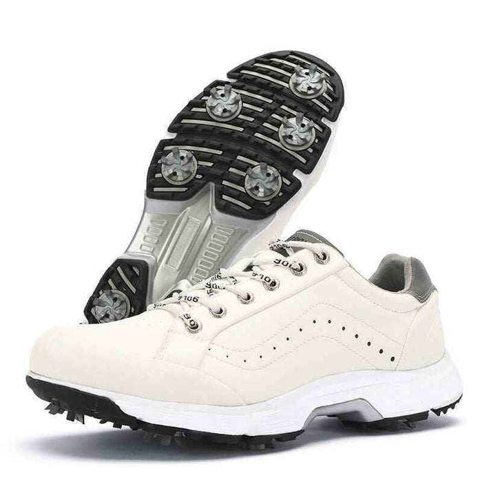 Men's Fashion Golf Shoes – Anti-Slip Breathable Synthetic Leather Low-Top Sneakers, EU 39–48, 4 Colors