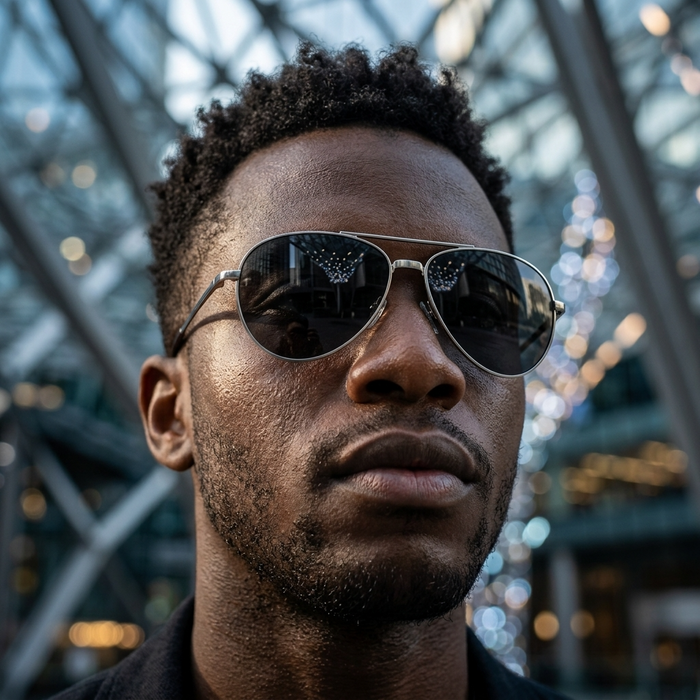 Men's Pure Titanium Sunglasses – Foldable Sports Shades
