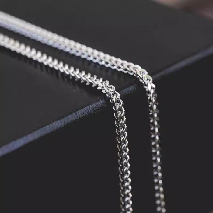 Men's Titanium Steel Geometric Chain Necklace