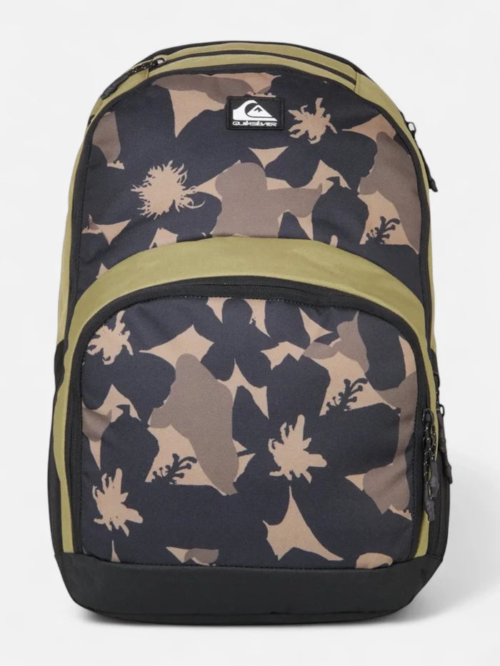 Mochila Quiksilver 1969 Special 2.0 Verde Militar Floreado