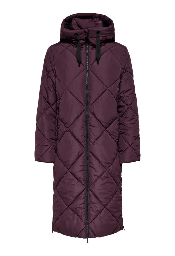 Onlmaggi Long Hooded Puffer Coat
