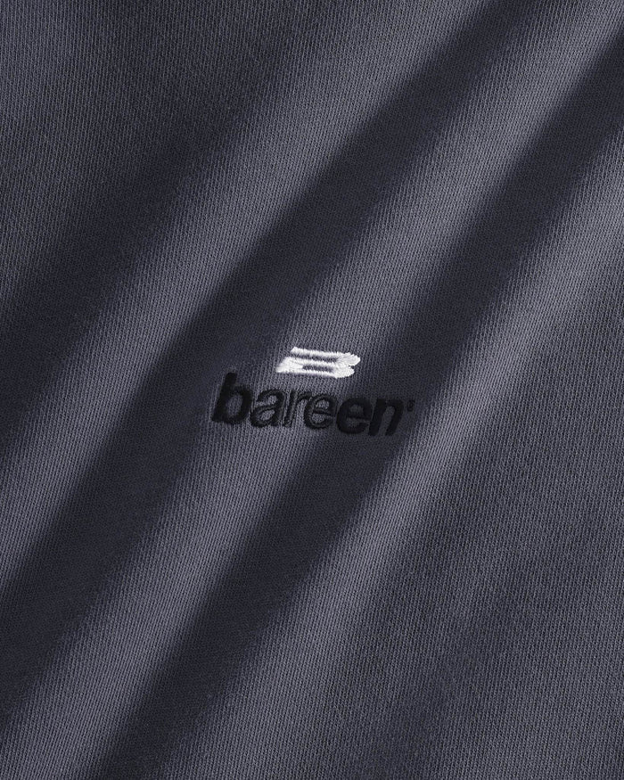 Oversized Hoodie, Men - Logo 3.0 - Dark Grey
