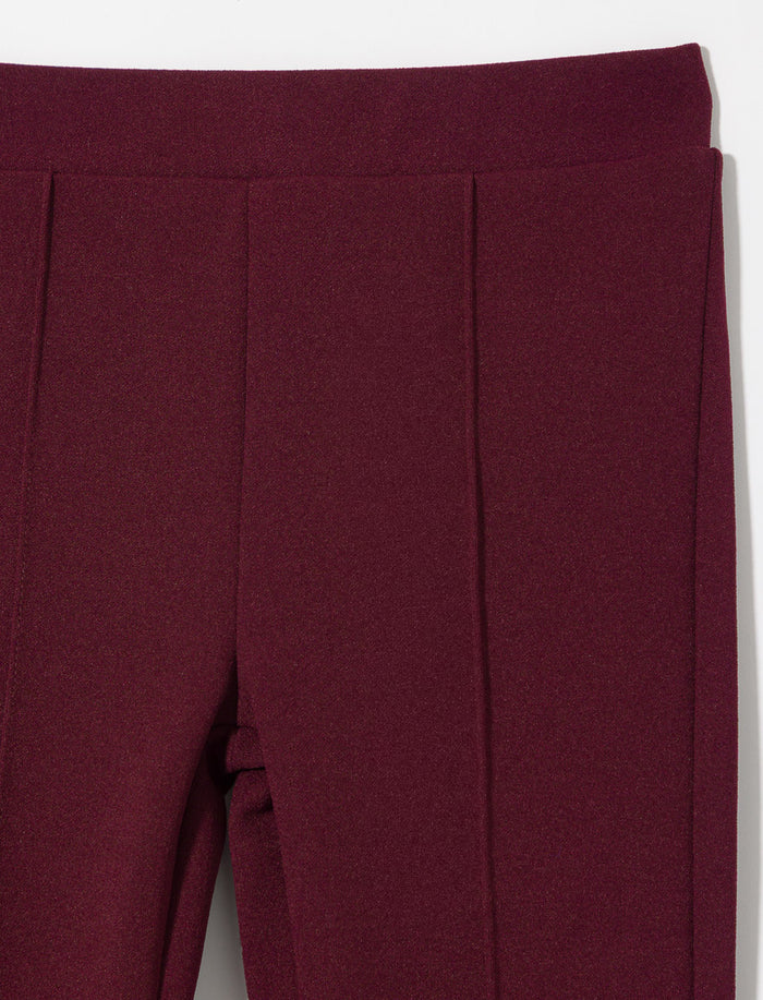 Pantalon évasé à taille élastique - petite fille