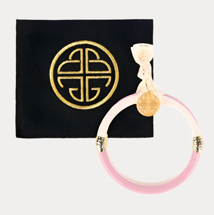 Pink/Ivory Yin & Yang All Weather Bangles® (AWB®)
