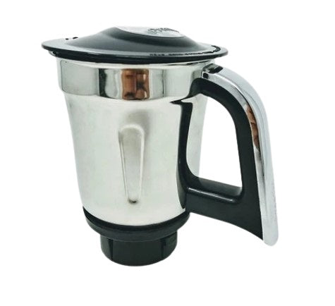 Preethi Steele Stainless Steel Medium Mixer Jar - 1 Liters with Lid