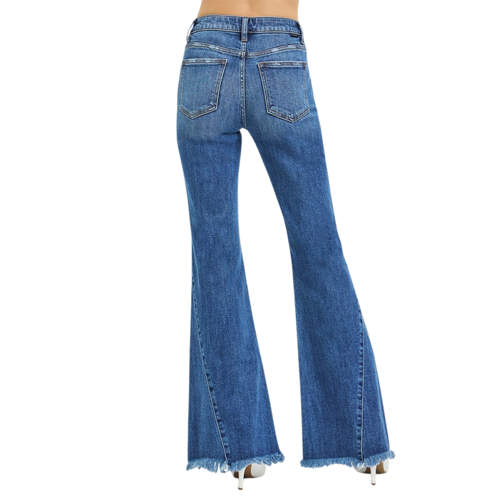 Risen: Mid Rise Flare Side Seam Detailing *PF21470