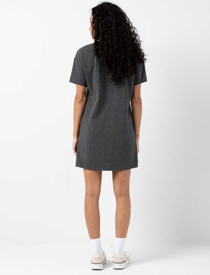 Robe t-shirt avec broderie LA