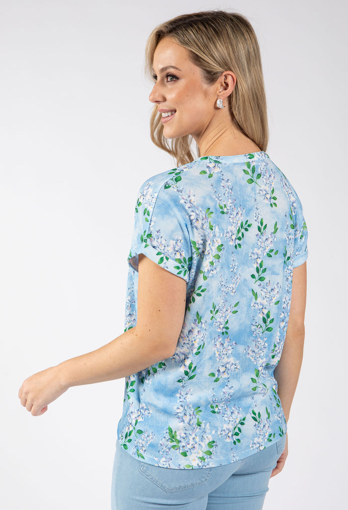 Sky and Blossom Top