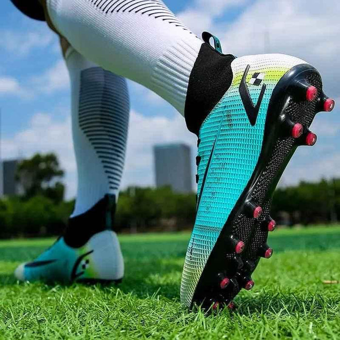 Soccer Shoes From Turkey Original Boots Footsal Football Artificial Leather Four Seasone Futsal Different Color - Allen-Fitness