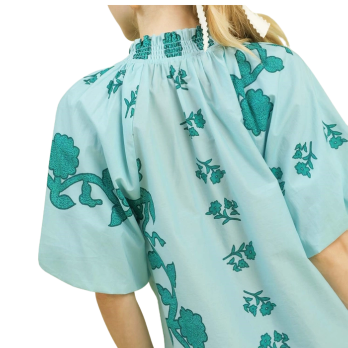 The Sea Glass Garden Blouse *also in PLUS