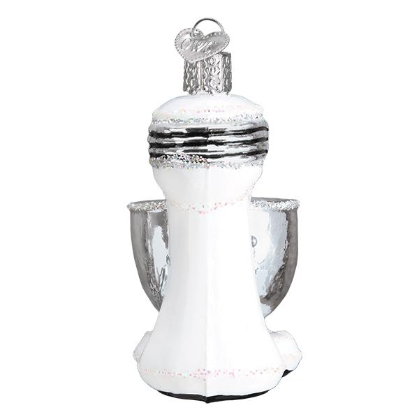White Mixer Ornament