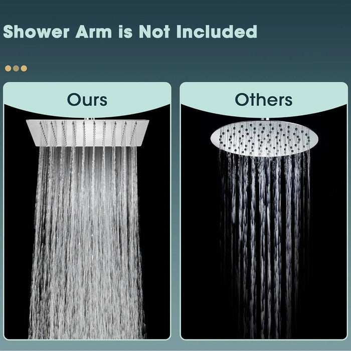 16 inch Large Rain Ceiling Shower Head