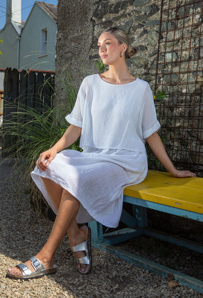 2 in 1 Summer Midi Dress